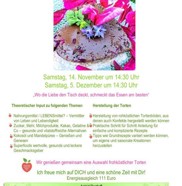 FROHkoladiger Tortenworkshop